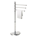 Gedy by Nameeks Hibicus Standing Towel Holder – Chrome & Resin