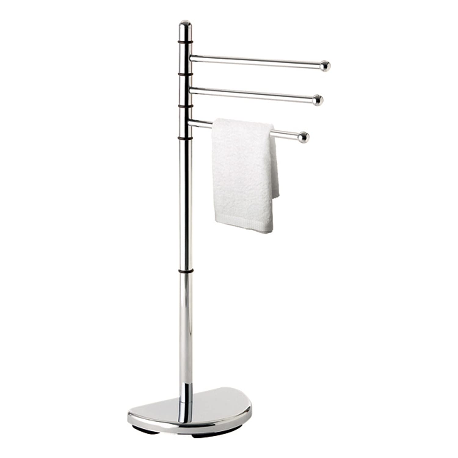 Gedy by Nameeks Hibicus Standing Towel Holder – Chrome & Resin