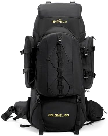 Tripole Colonel Internal Frame Rucksack with Daypack & Rain Cover