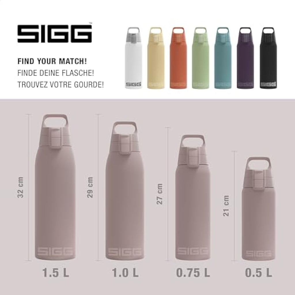 SIGG Shield Therm One Insulated Stainless Steel Water Bottle – 0.5L-1L