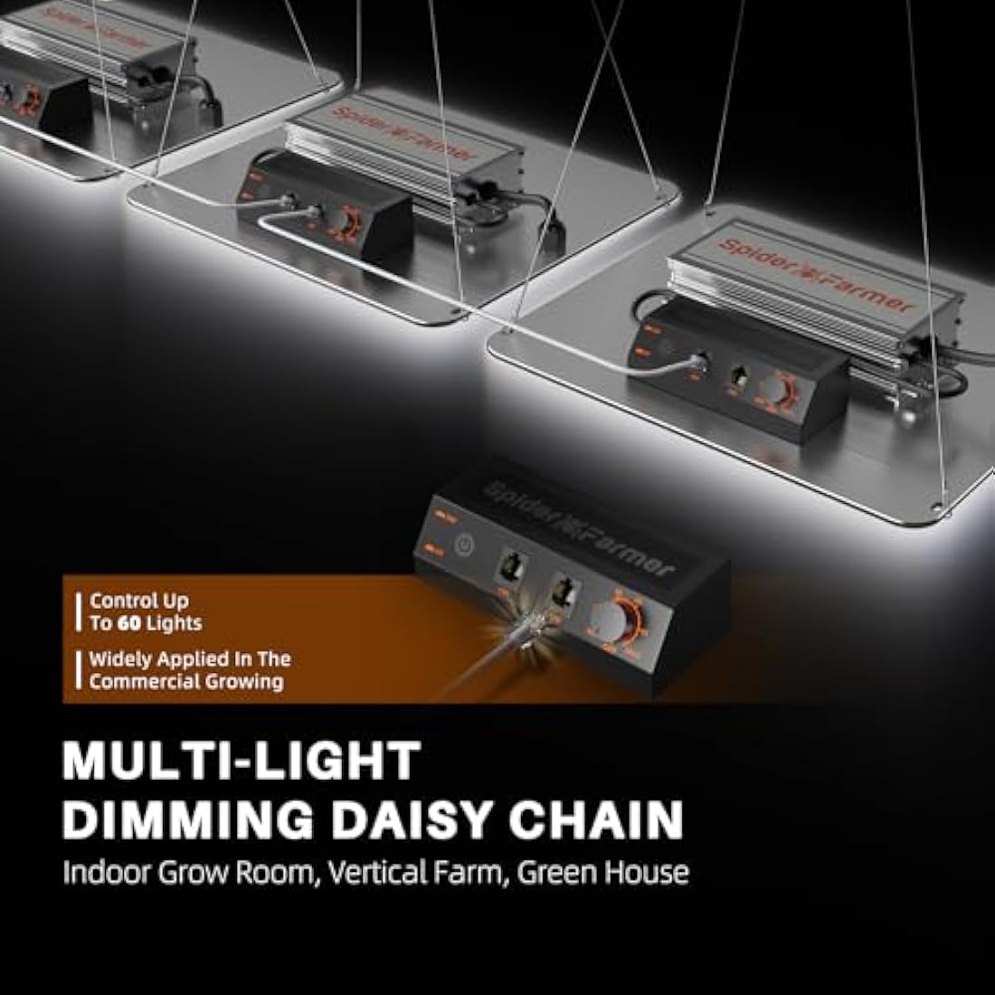 Spider Farmer SF1000 LED Grow Light | Samsung LM301H EVO Full Spectrum