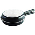 MGE World Double Flip Omelette Pan – 24cm Non-Stick Induction Frying Pan