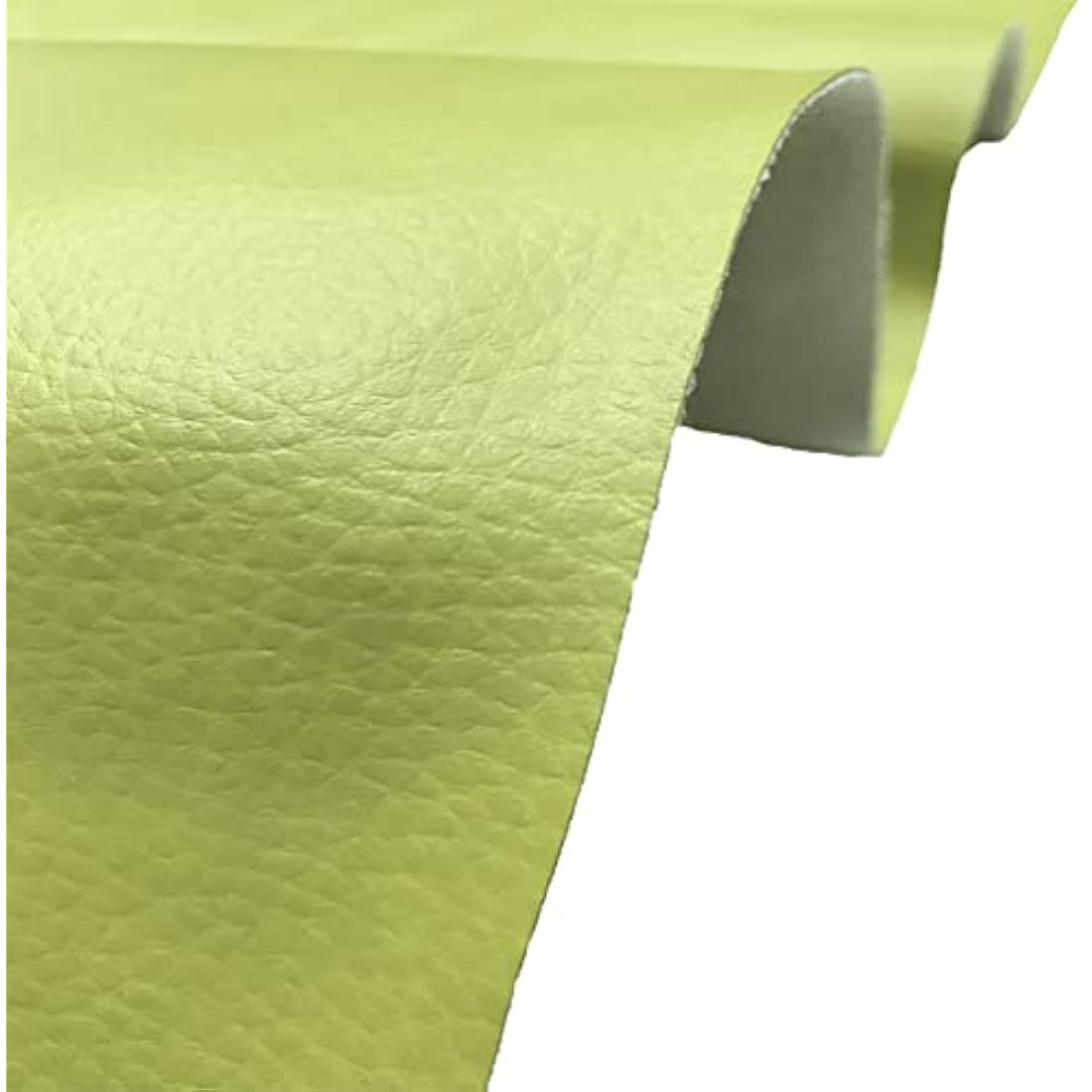 A-Express Grained Faux Leather Fabric | Waterproof Upholstery - Pistachio