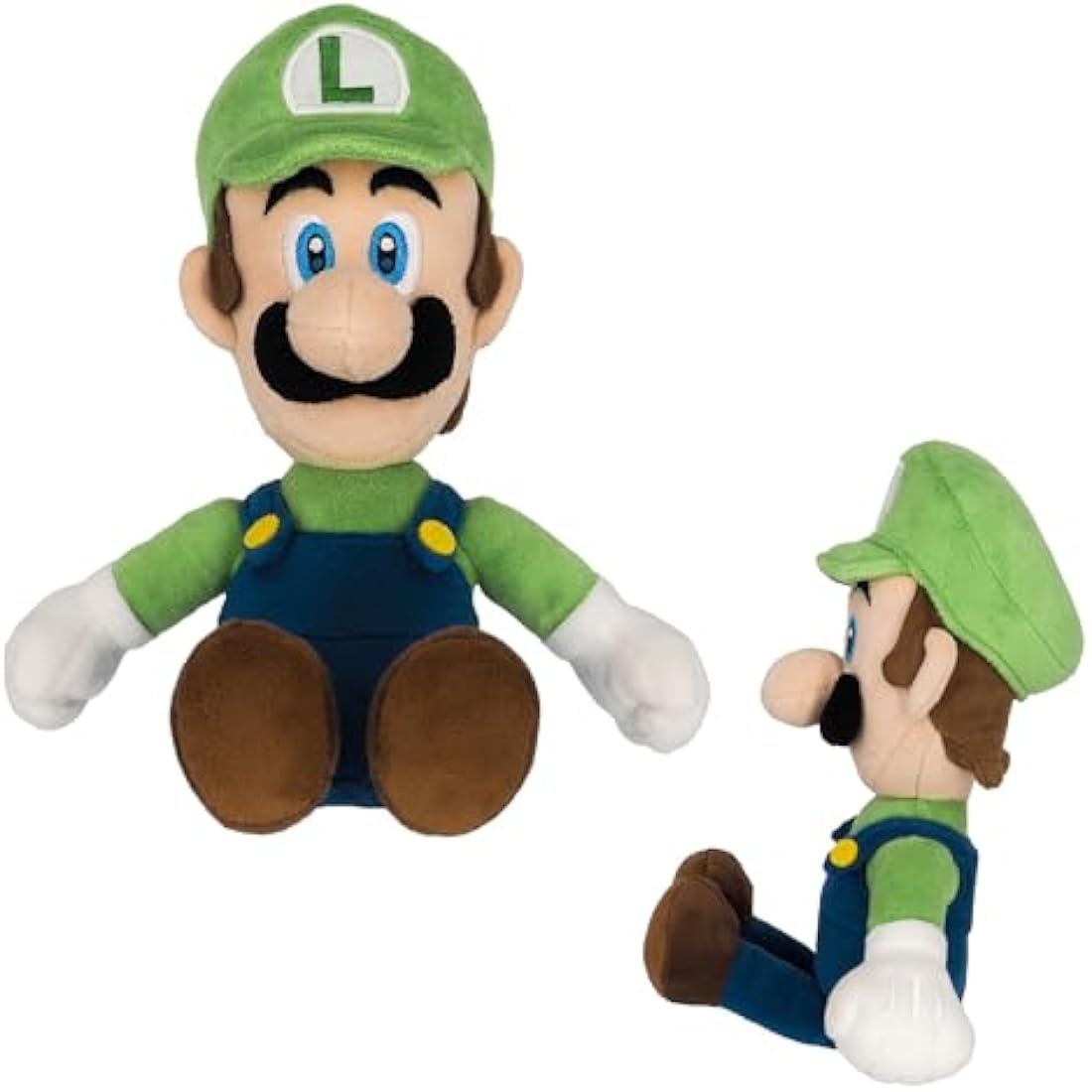 Sanei Super Mario All Star Collection Luigi Plush - 10 Inch Soft Toy