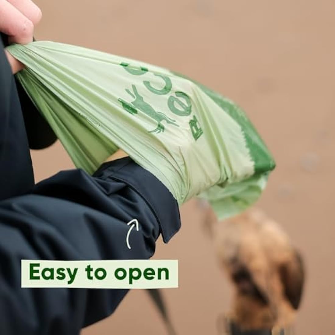 Beco Recycled Dog Poop Bags – 720 Unscented Leakproof Waste Bags
