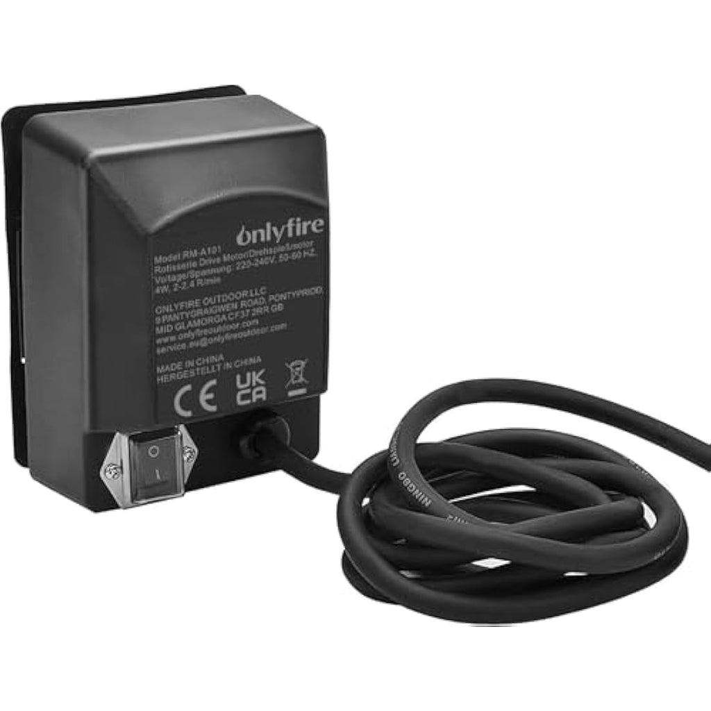 Onlyfire Enamelled Rotisserie Ring Kit for 57cm Kettle Grills | UK Motor