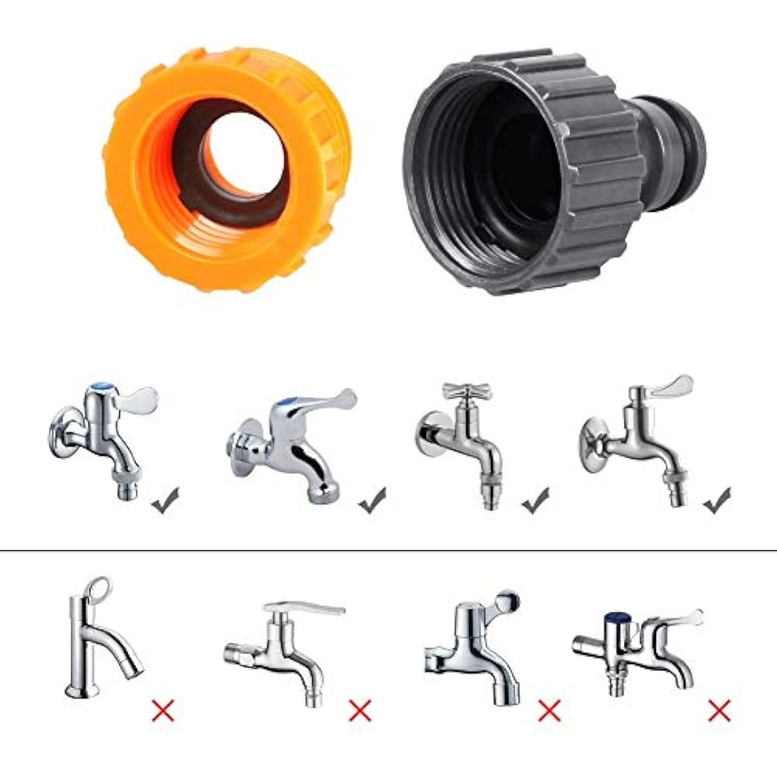 Garden Hose Connector Set | 15-Piece Quick Fitting Kit