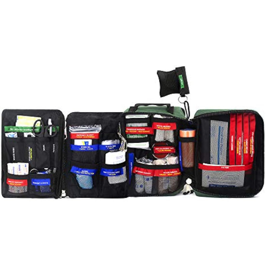Jolof Store 255PCs First Aid Kit | Labeled Tactical Emergency Trauma Bag