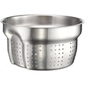 Tefal Ingenio 20cm Stainless Steel Pasta Insert | Space-Saving Colander