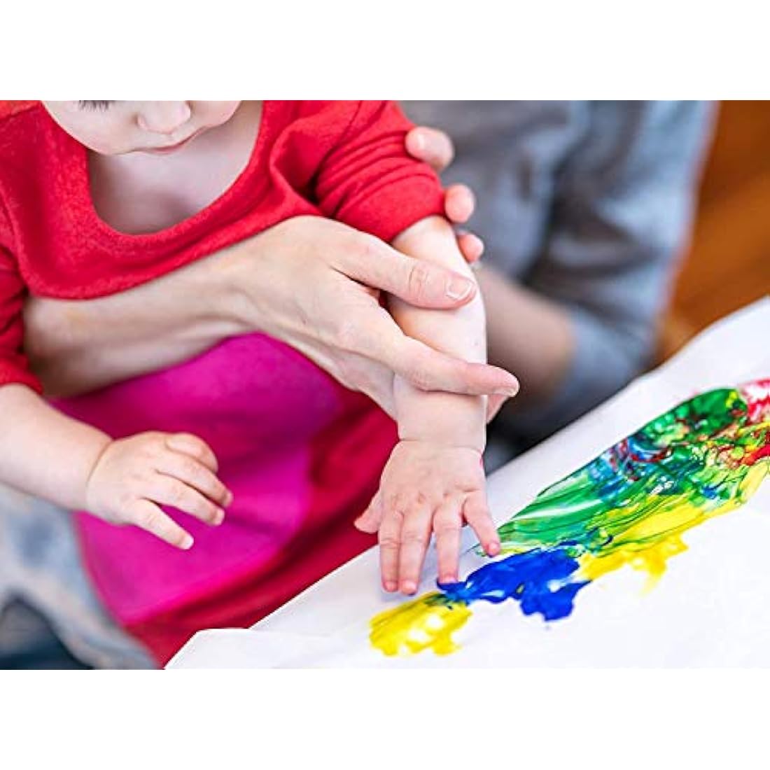 Crayola MyFirst Washable Finger Paints – 3 Pack Non-Toxic for Toddlers