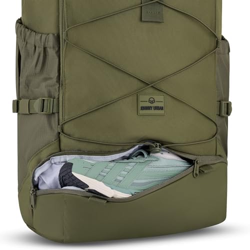Johnny Urban Allen Large 40L Travel Backpack – Water-Repellent Bag