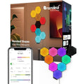 Nanoleaf Shapes Ultra Black Hexagon Starter Kit | 9 Smart LED Panels