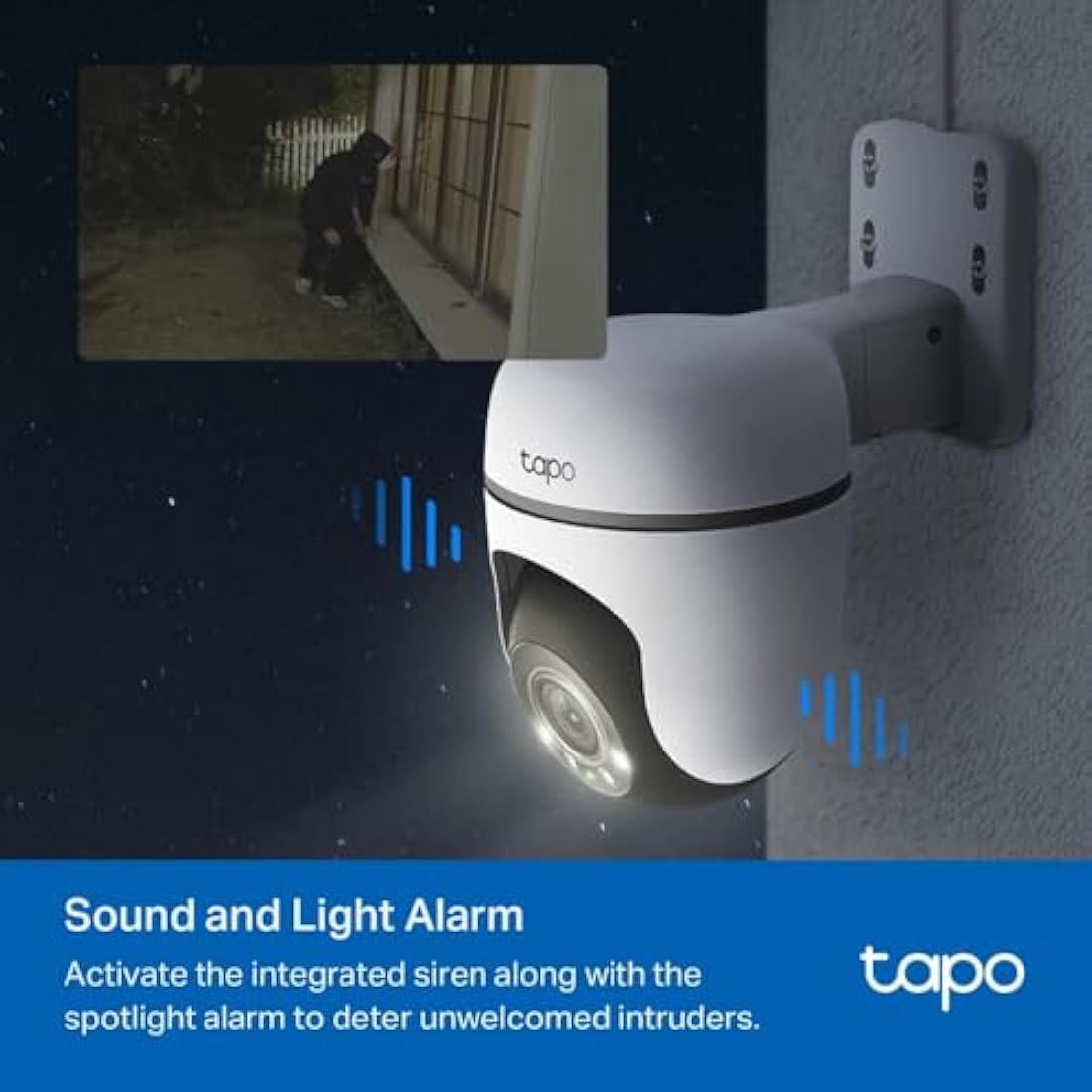 Tapo TC40 Outdoor Security Camera – 1080p Full HD 360° Motion Tracking