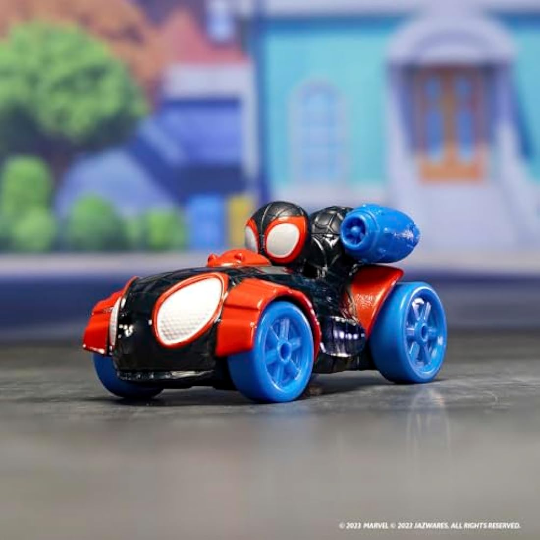 Spidey and His Amazing Friends Miles Morales Diecast Race Car 1:64
