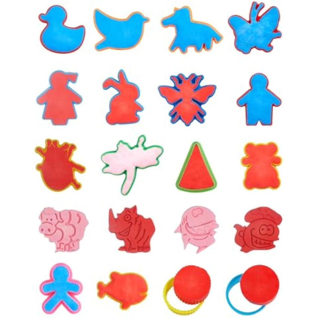 44 Pcs Kids Dough Tools Kit – Modeling Clay Cutters Set