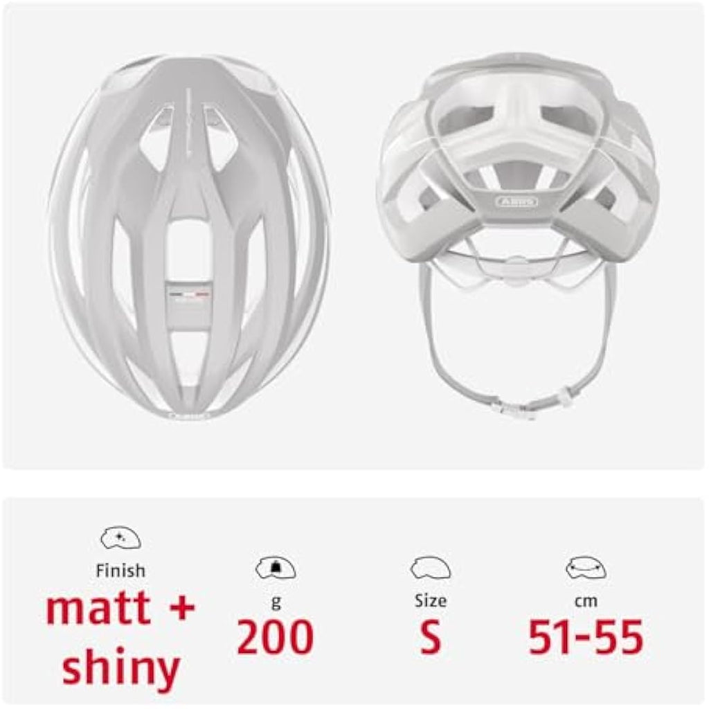 ABUS StormChaser ACE Road Bike Helmet – Lightweight Racing Bicycle Gear