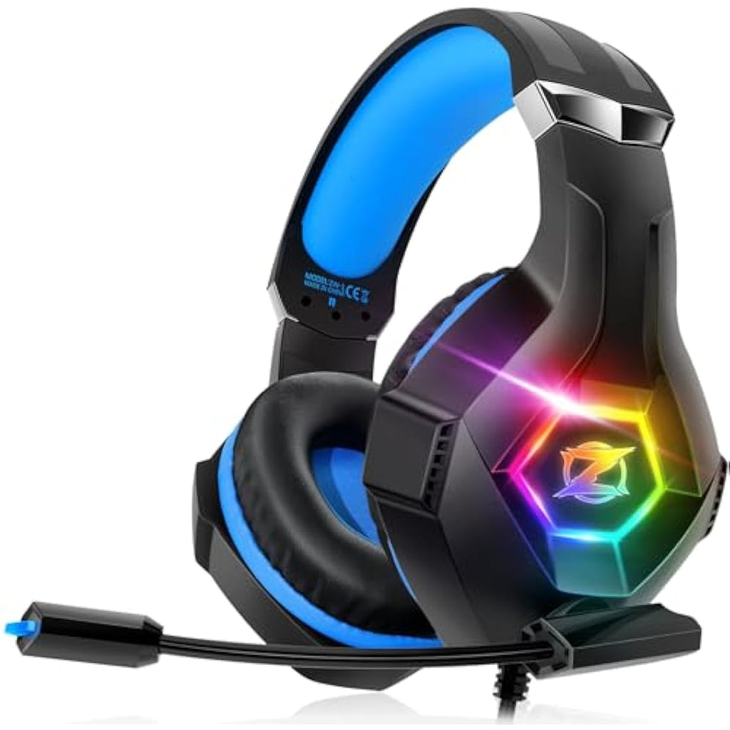 Jolof Store Gaming Headset – RGB Stereo Surround Sound Headphones