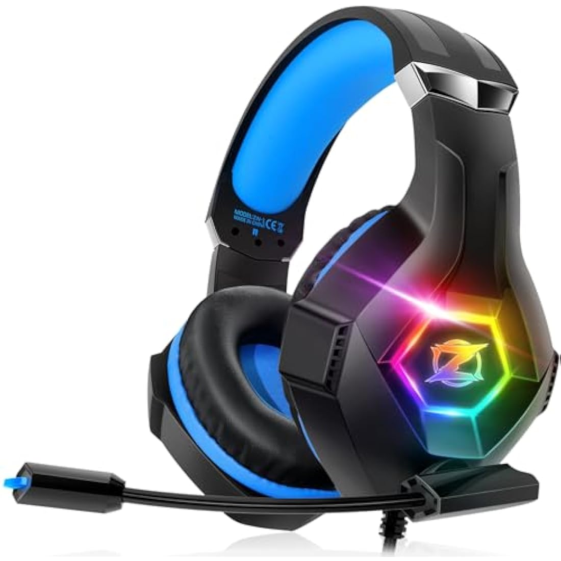Jolof Store Gaming Headset – RGB Stereo Surround Sound Headphones