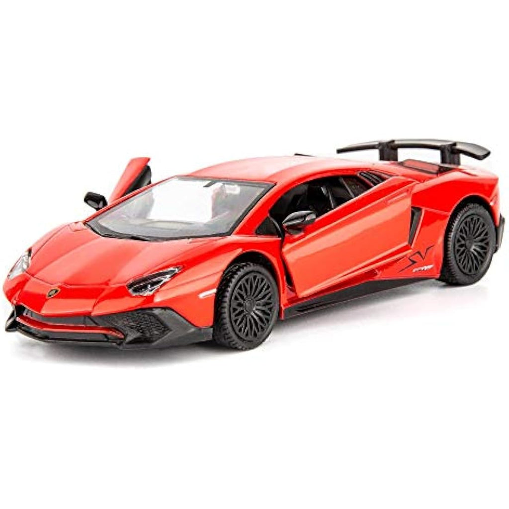TGRCM-CZ Lamborghini Aventador LP770-4 1/36 Diecast Pull Back Car - Red