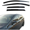 Auto Clover Wind Deflectors for Ford Focus MK3 2011–2017 Hatchback