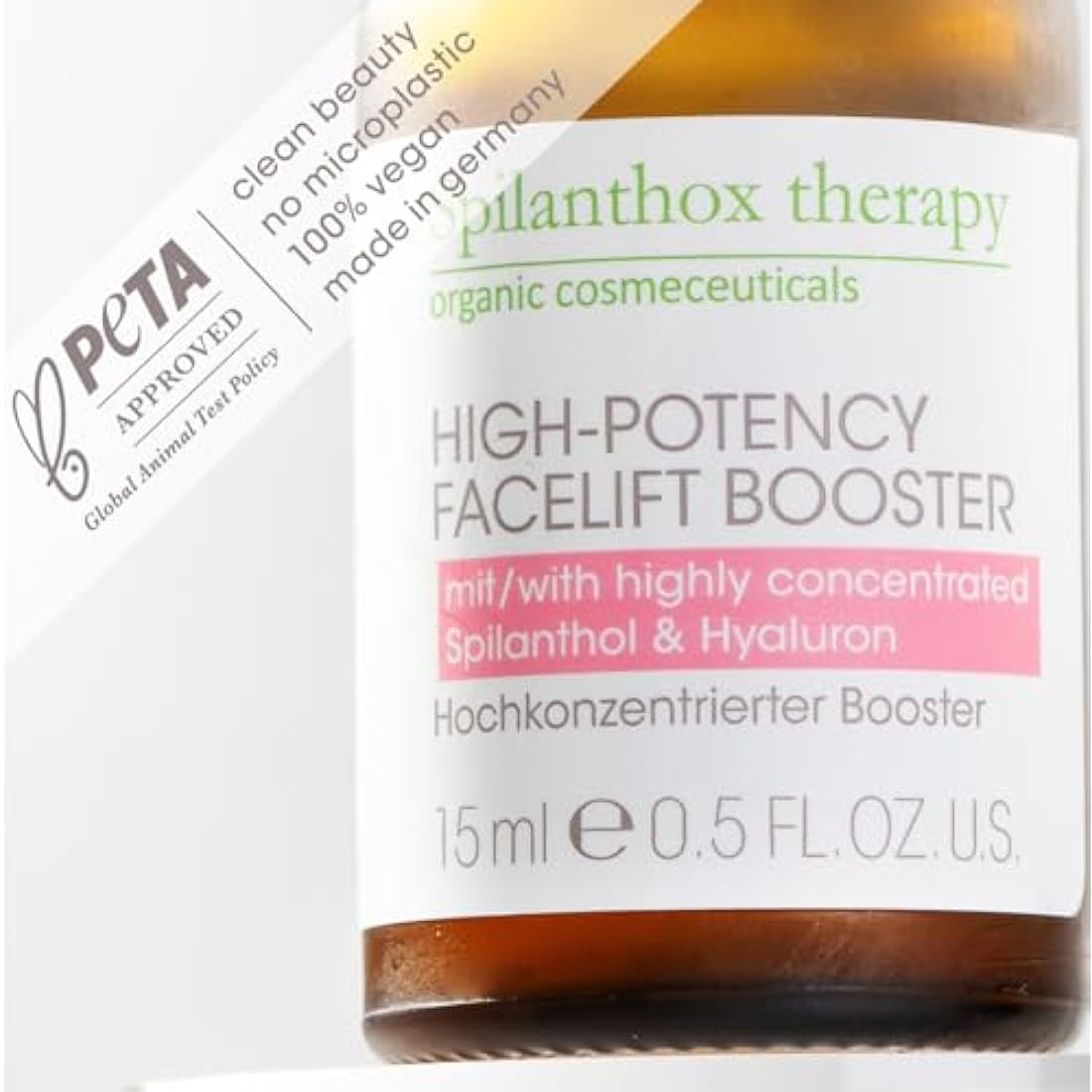 Spilanthox Therapy Facelift Booster Serum with Hyaluronic Acid - 15ml