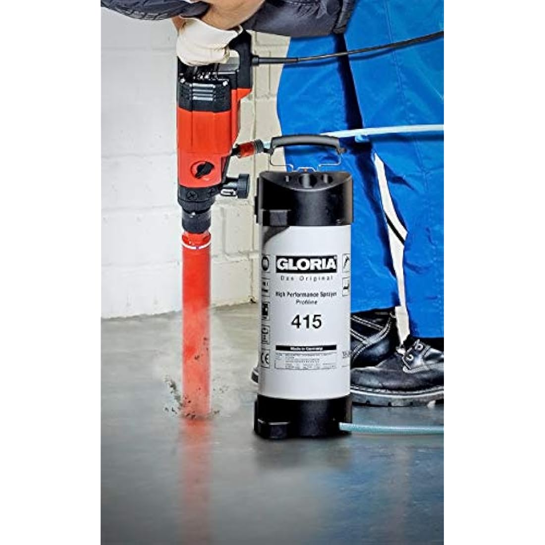Gloria Type 415 Water Feeding Device – 6 Bar Steel Pressure Sprayer