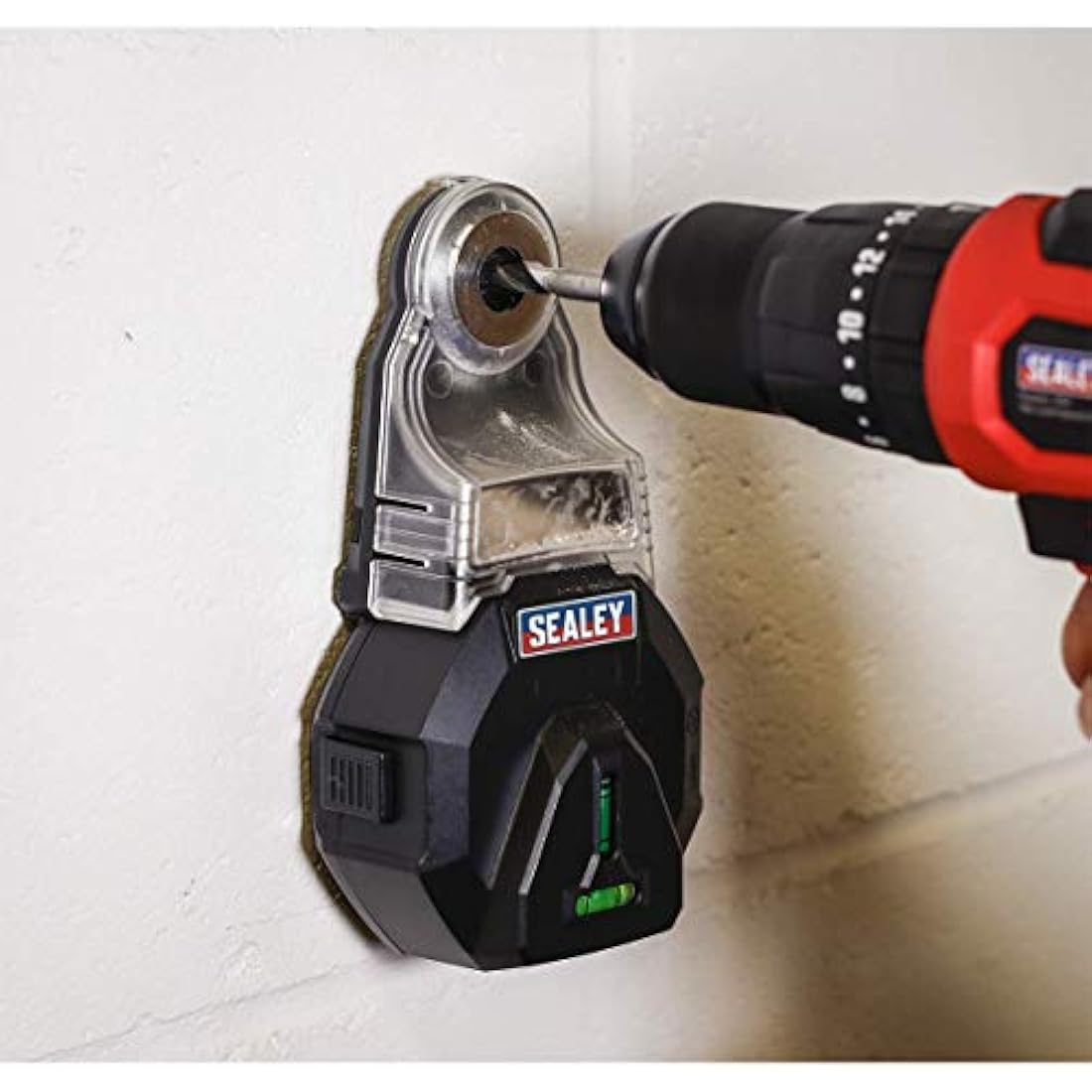 Sealey Vacuum Drill Dust Extractor – Cordless 3.7V Power Tool Accessory