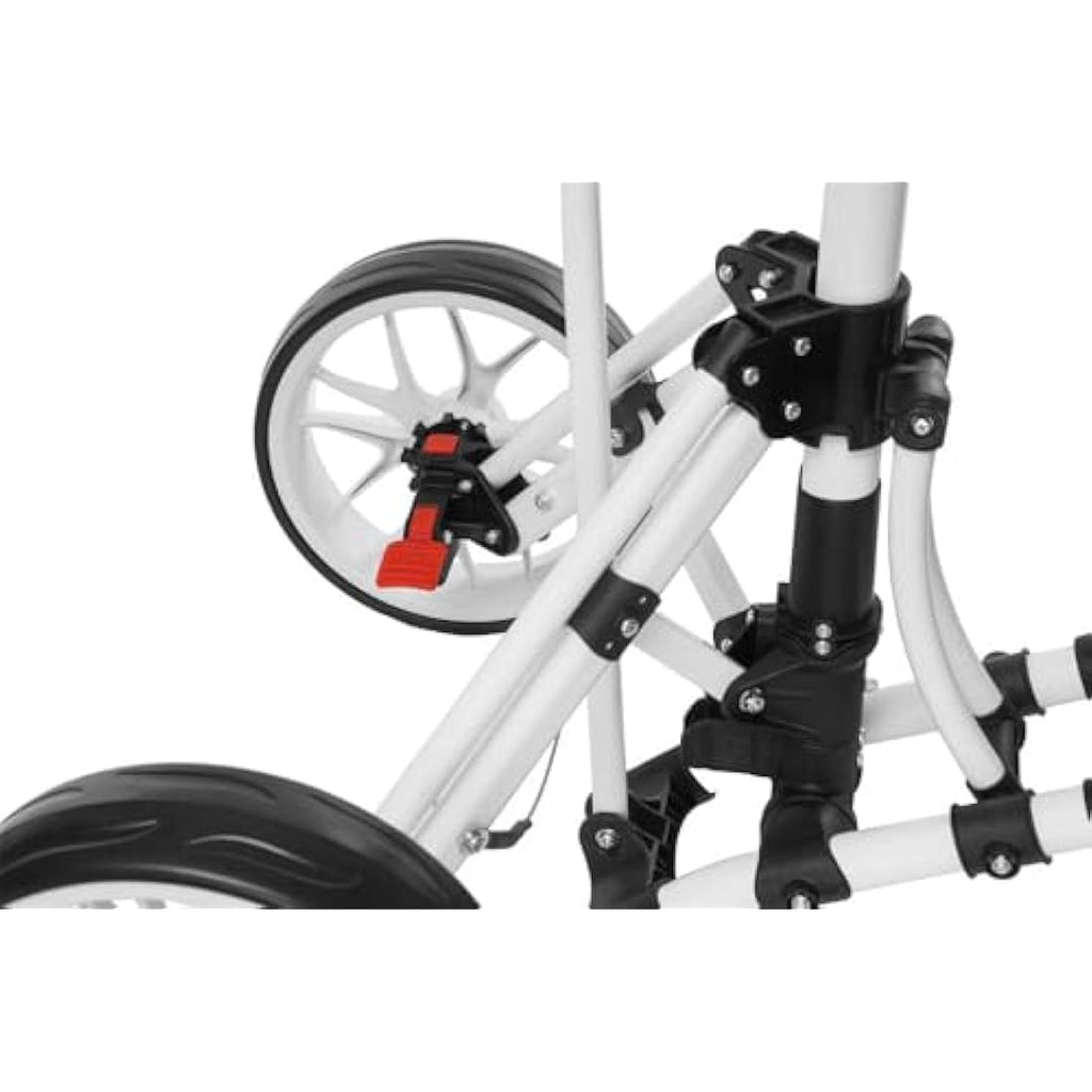 EZE Glide Smart-Fold 3-Wheel Golf Trolley – Lightweight Aluminium