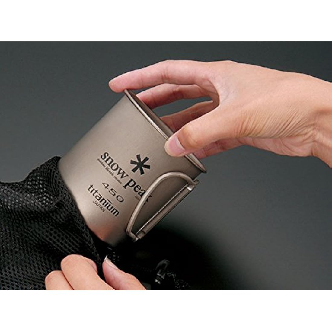 Snow Peak Titanium Single Cup – 600ml Ultralight Backpacking Mug