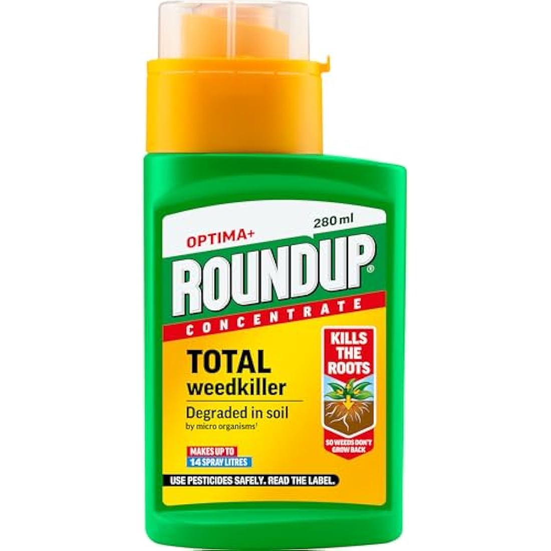 Roundup Optima+ Total Weedkiller | Fast Acting Root Control - 5L