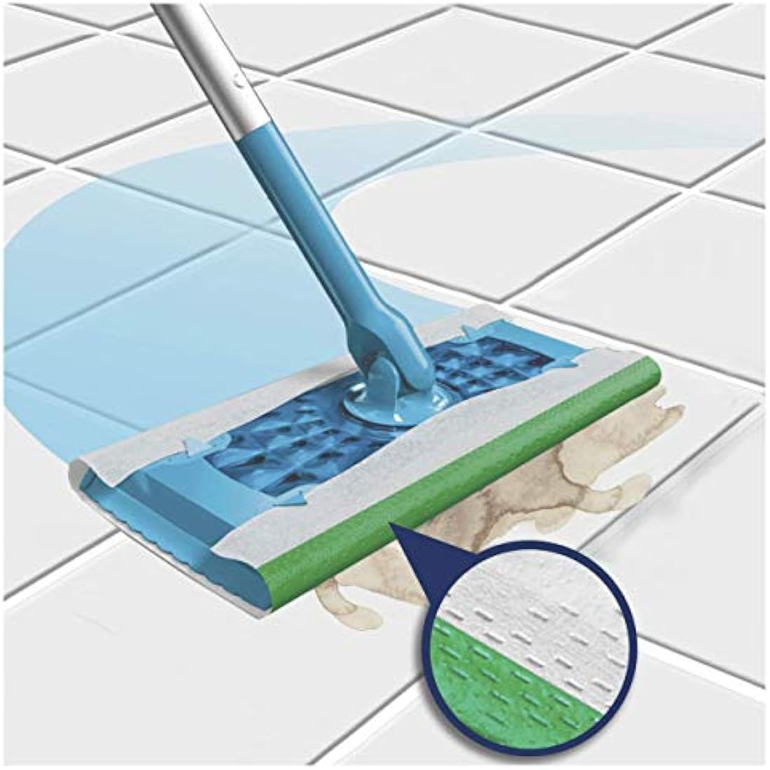 Flash Speedmop Floor Cleaner – Lemon Scented Wet Wipes for Hard Surfaces