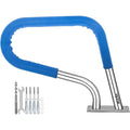 VEVOR Pool Handrail – 304 Stainless Steel Rail with Blue Grip Cover