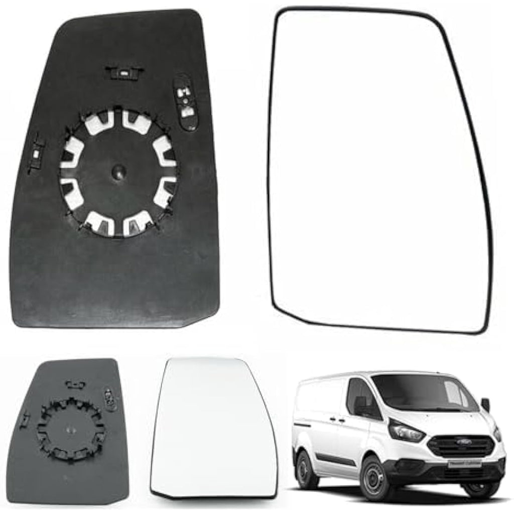 Ford Transit Custom Heated Wing Mirror Glass 2014-2023 | Right Side