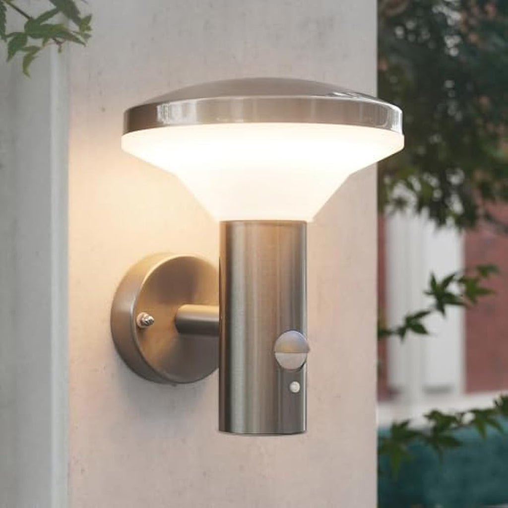 NBHANYUAN LED Outdoor Wall Light – SUS316 Stainless Steel Motion Sensor