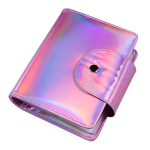 FingerAngel 20 Slots Nail Art Stamping Plate Organizer – Laser Pink