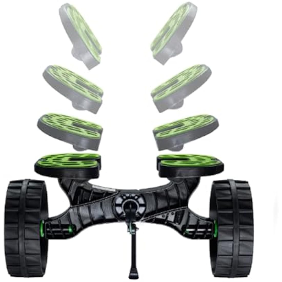 C-Tug Kayak and Canoe Trolley with Sandhopper Wheels - Green