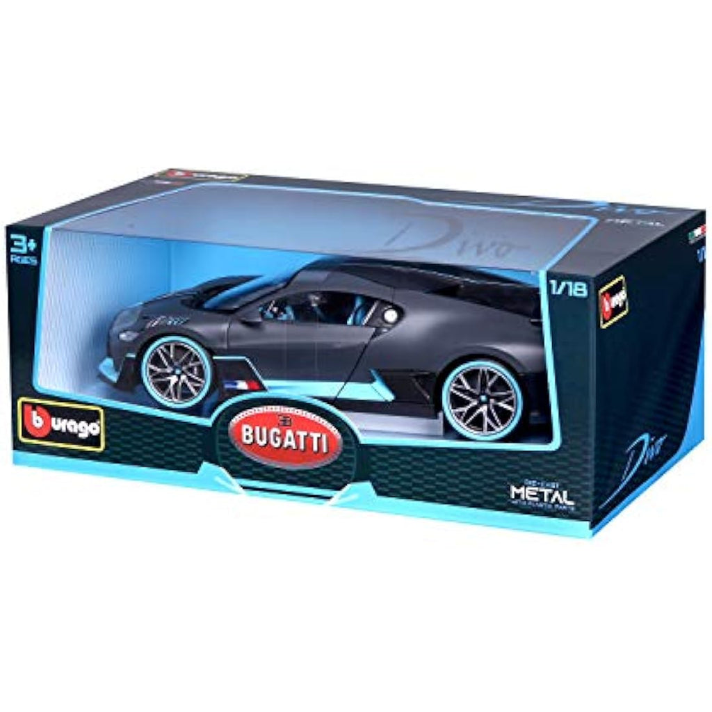 Bugatti Divo 1:18 Scale Diecast Model Car – Detailed Collector Replica
