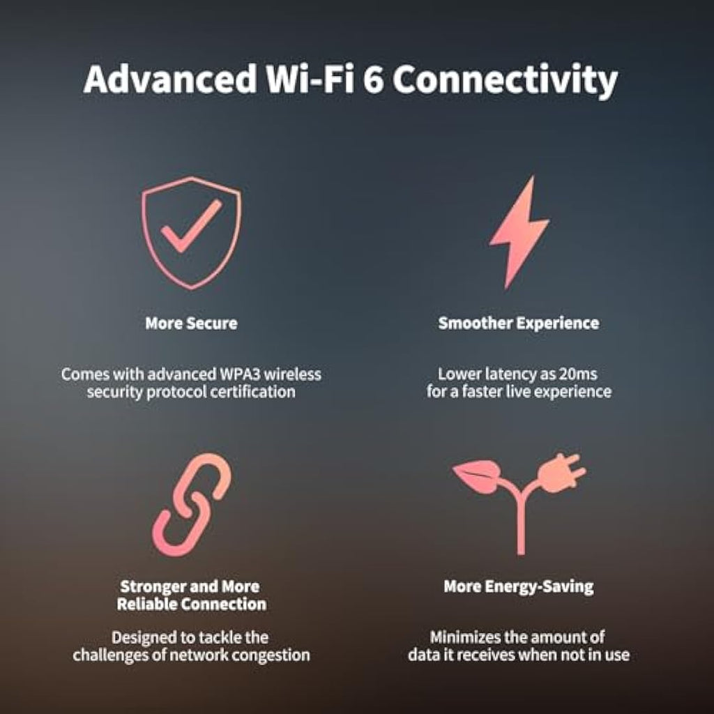 Aqara E1 2K Indoor Security Camera | Pan & Tilt Wi-Fi 6 HomeKit Cam