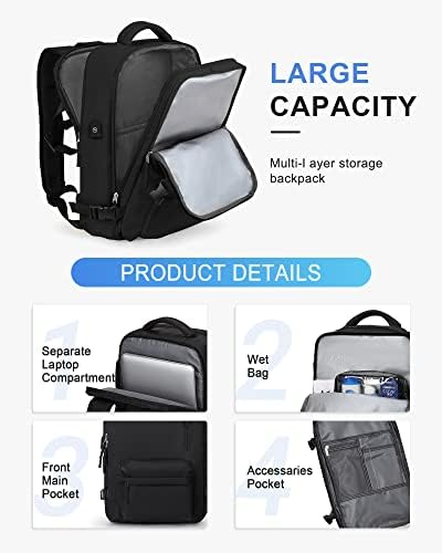 Vacuum Compression Travel Backpack | Ryanair Cabin Bag