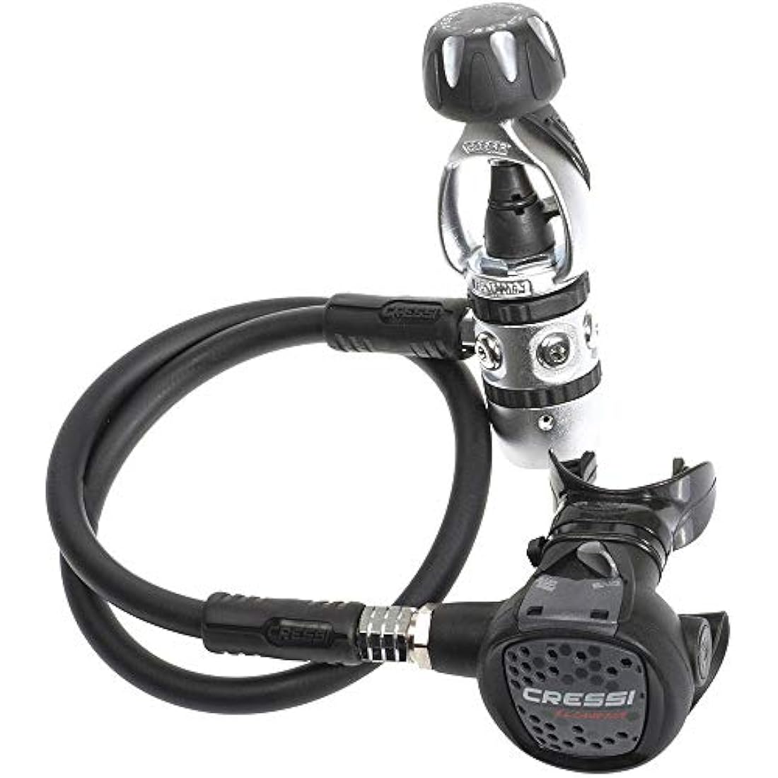 Cressi AC2 Compact Scuba Diving Regulator - Lightweight Piston Design