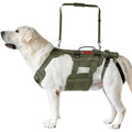OneTigris Dog Lift Harness | Large Mobility Support Vest – Olive