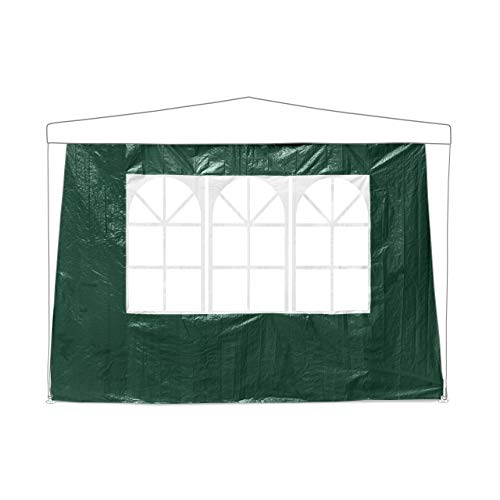 Relaxdays Gazebo Side Walls Set of 2 - Waterproof 3x3m Canopy Panels, Green