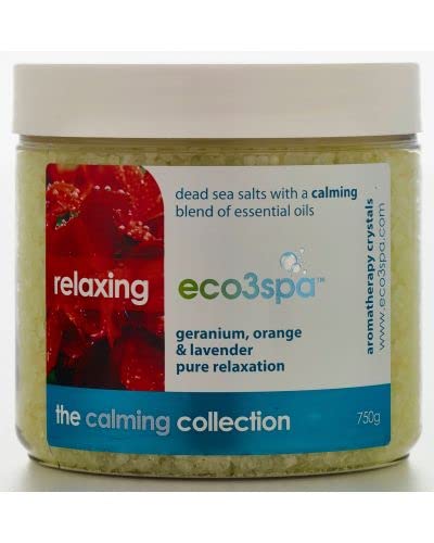 eco3spa Relaxing Hot Tub Aromatherapy Crystals | Natural Dead Sea Salt