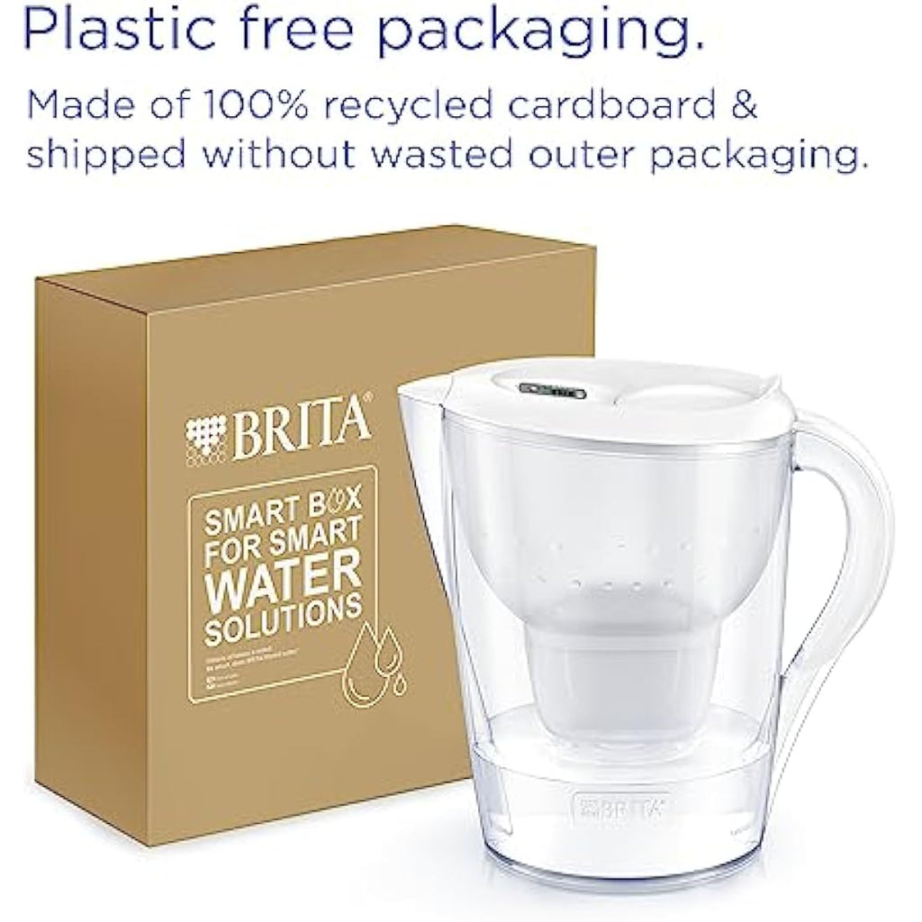 BRITA Marella XL Water Filter Jug White 3.5L with MAXTRA PRO Cartridge