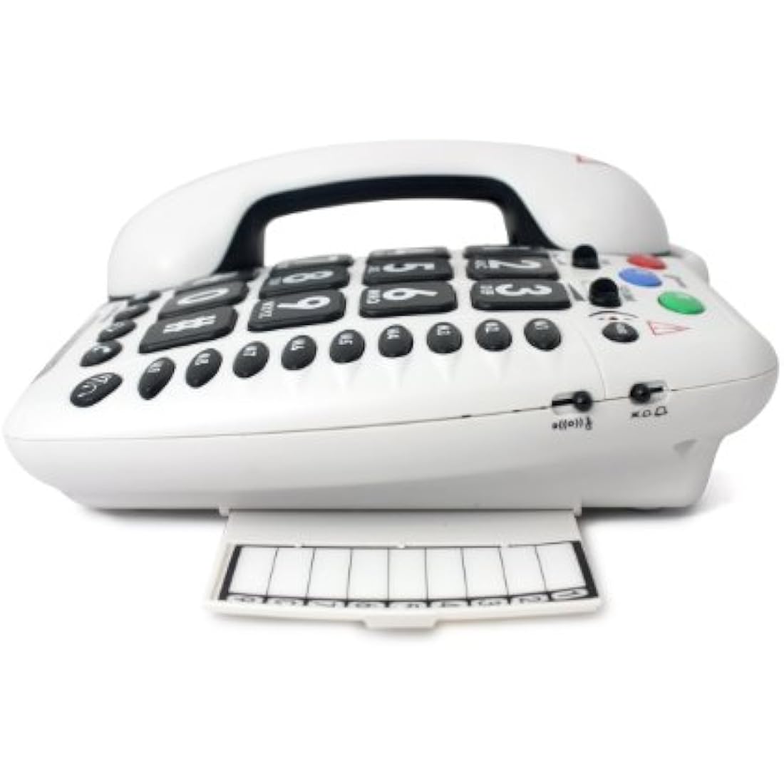 Geemarc Amplipower 50 – Amplified Corded Phone for Hearing Impaired | White