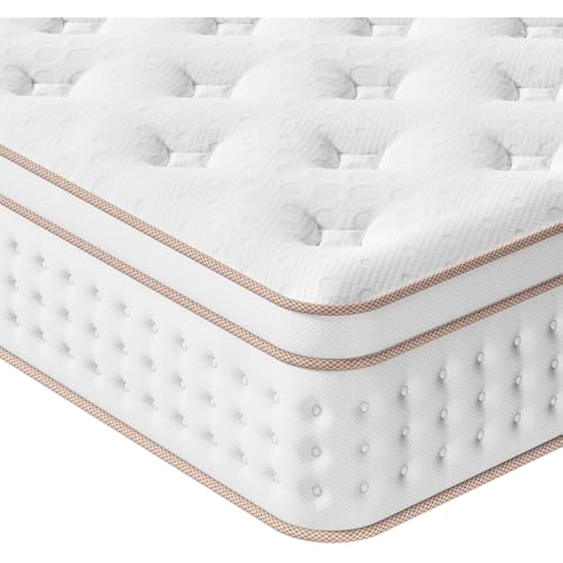 Vesgantti 3FT Single Hybrid Mattress | 10.2 Inch Pocket Spring & Foam