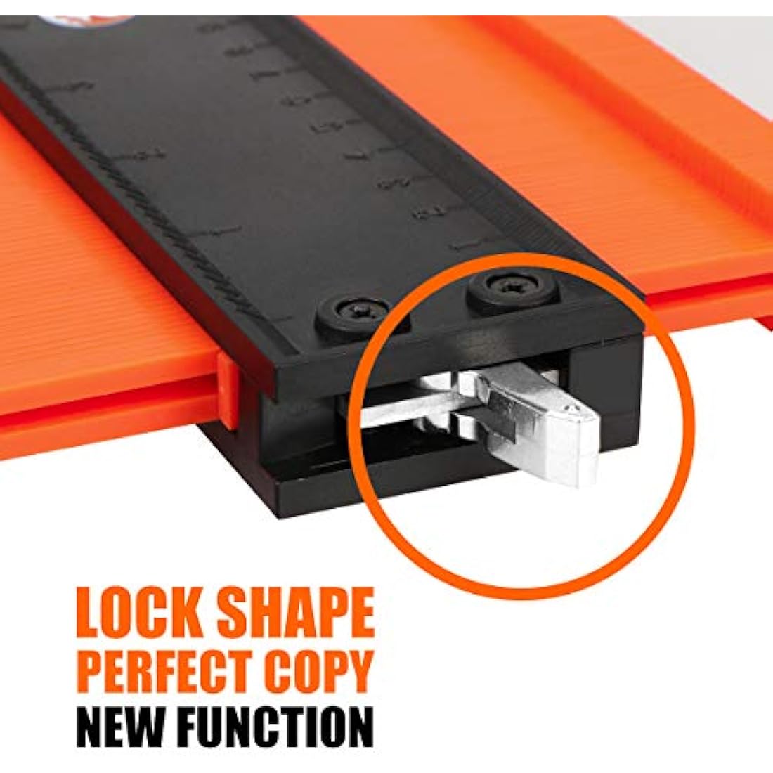 Saker Contour Gauge Profile Tool with Lock | 5 & 10 Inch Shape Duplicator