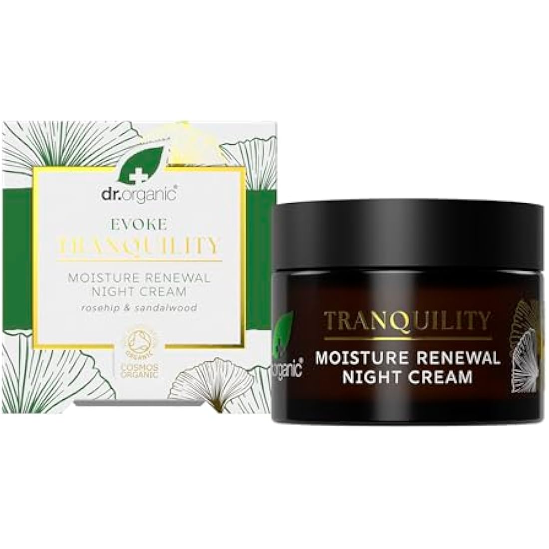 Dr Organic Night Cream – Rosehip & Sandalwood Moisture Renewal 50ml