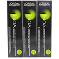 L'Oréal Inoa Hair Color No. 2 Brown – Ammonia-Free Vegan Dye (3 Pack)