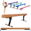 SportBob 8ft Adjustable Gymnastics Balance Beam for Kids Home Training